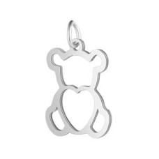 Ocelový přívěšek - medvídek