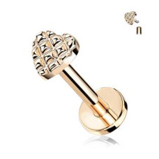 Labreta / cartilage piercing - srdíčko