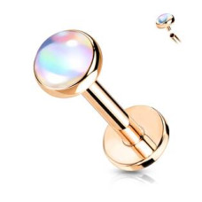 Zlacená Labreta / piercing do brady