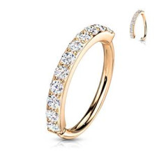 Zlacený piercing do nosu / ucha