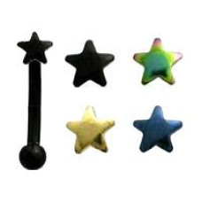 Piercing do obočí - hvězda