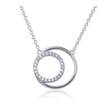 Střibrný náhrdelník kolečko
