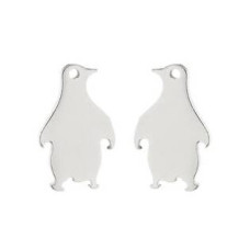 Ocelové náušnice TUČŇÁCI