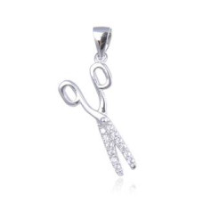 Stříbrný přívěšek nůžky