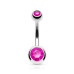 Piercing do pupíku - banánek malý