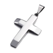 Ocelový přívěšek - kříž