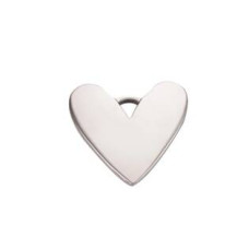 Ocelový přívěšek srdíčko