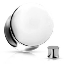 Ocelový plug do ucha