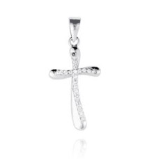 Stříbrný přívěšek křížek