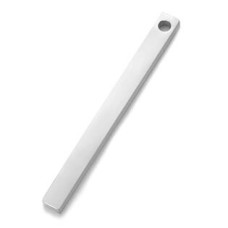 Ocelová destička - hranolek s otvorem 3 x 35 mm