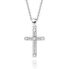 Střibrný náhrdelník s křížkem