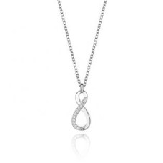 Střibrný náhrdelník s nekonečnem