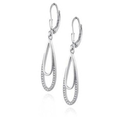 Dámské stříbrné náušnice