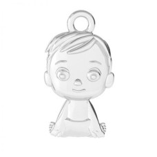 Stříbrná komponenta chlapeček