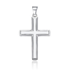 Stříbrný přívěšek kříž
