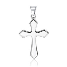 Stříbrný přívěšek kříž