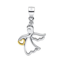 Stříbrný přívěšek andílek