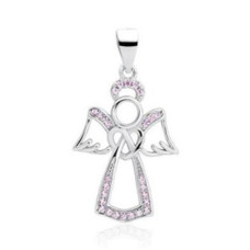 Stříbrný přívěšek andílek