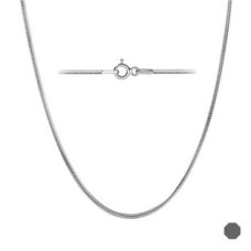 Stříbrný řetízek - octagon hádě 0,9 mm