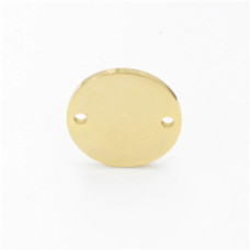 Zlacená ocelová komponenta - kolečko