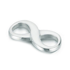 Ocelový přívěšek nekonečno