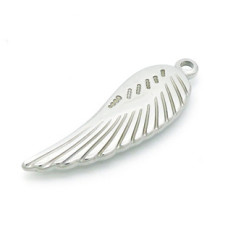 Ocelový přívěšek křídlo