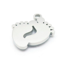 Ocelový přívěšek stopy