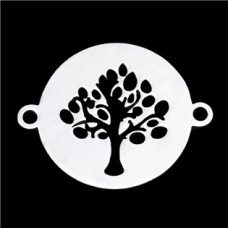 Ocelová destička strom života