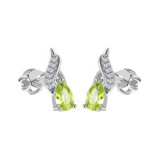 Stříbrné šroubovací náušnice