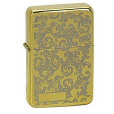 Benzínový zapalovač s ornamenty