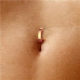 Piercing do pupíku 1,6 x 10 mm