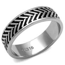 Pánský ocelový prsten - pneumatika