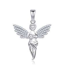 Stříbrný přívěšek andělíček
