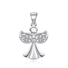 Stříbrný přívěšek andělíček