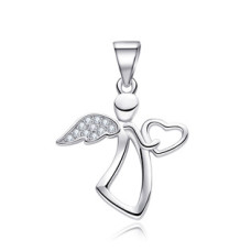 Stříbrný přívěšek andělíček