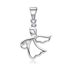 Stříbrný přívěšek andělíček