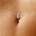 Piercing do pupíku TITAN 1,6 x 10 mm
