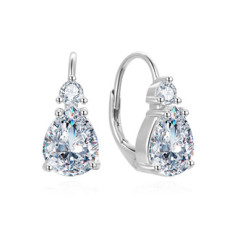 Stříbrné náušnice se zirkony