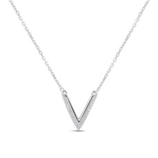 Střibrný náhrdelník šipka