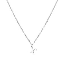 Ocelový náhrdelník, písmeno