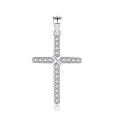 Stříbrný přívěšek křížek