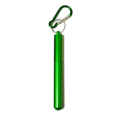 Skládací cestovní brčko s obalem