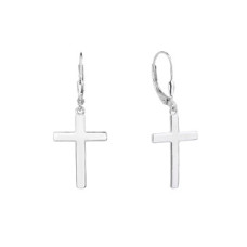 Stříbrné visací náušnice 