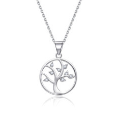 Stříbrný náhrdelník strom života