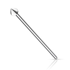 Variabilní piercing do nosu fishtail, hrot