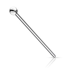 Variabilní piercing do nosu fishtail, kulička