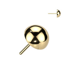 Půlkulička k PUSH IN piercingu TITAN
