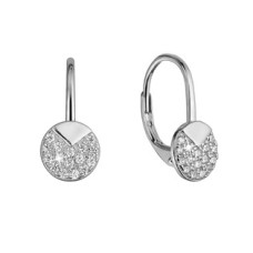 Stříbrné náušnice se zirkony