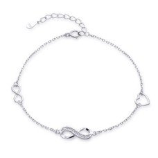 Dámský stříbrný náramek nekonečno
