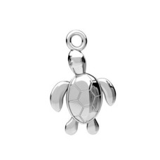 Stříbrný přívěšek - komponenta želvička